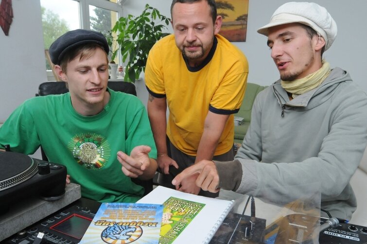 Reggae Sun hat Woodstage abgelöst - Benjamin Gruner, Kai Schewitz, Christian Holzmüller (von links) wollen den Erfolg von Reggae Sun fortsetzen.
