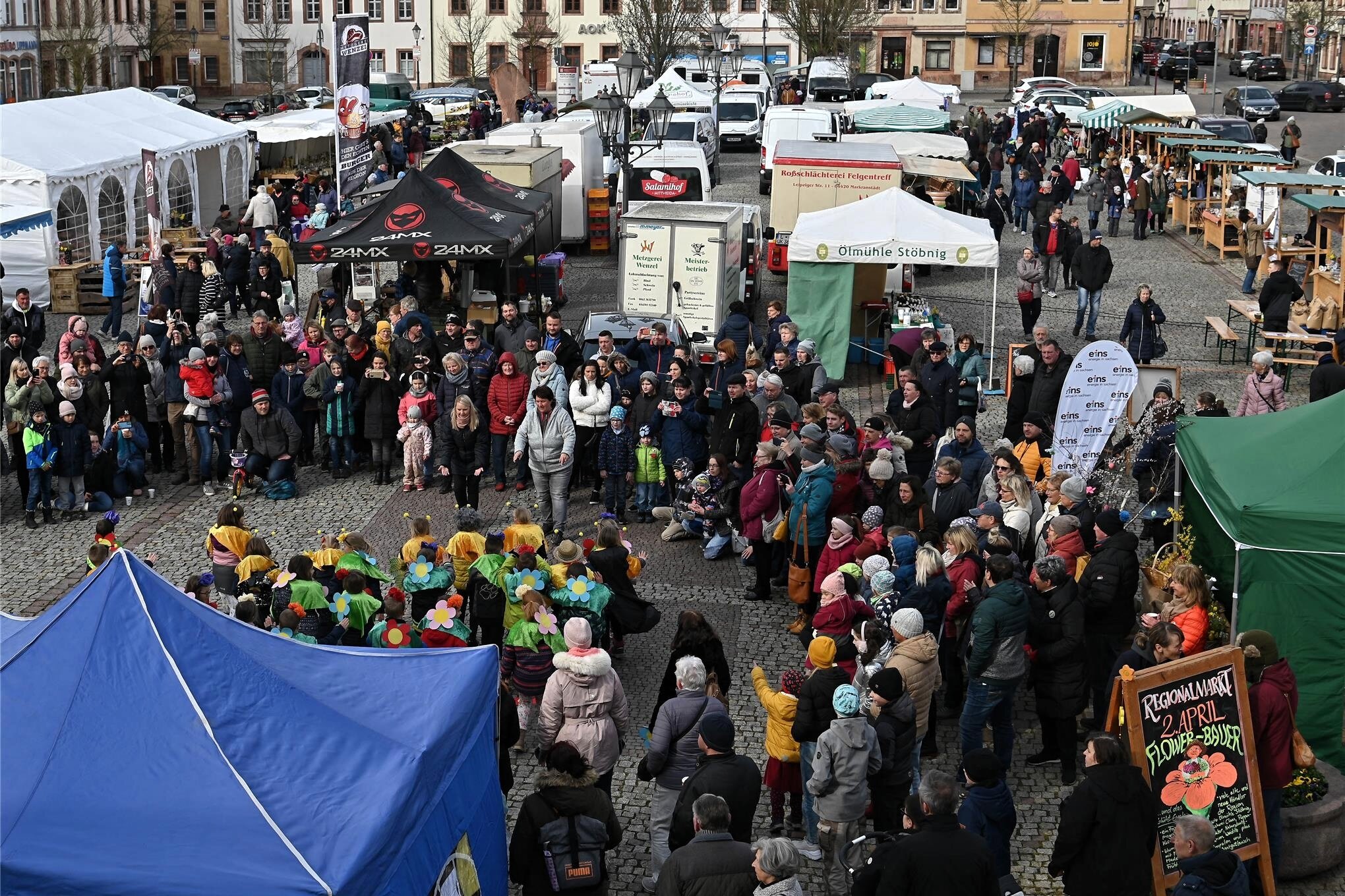 Regionalmarkt in Rochlitz: Im April geht es wieder los