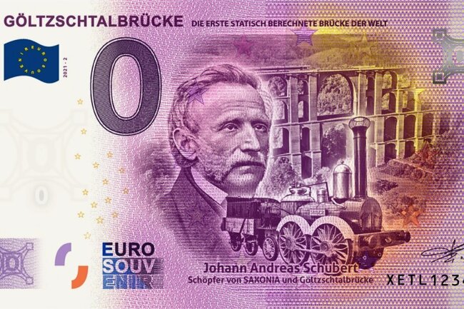 So schaut der 0-Euro-Souvenirschein aus.