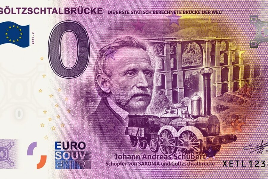 So schaut der 0-Euro-Souvenirschein aus.