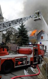 Reichenbacher Brandopfer ziehen vor Gericht - 29. März 2012: Ein Brand zerstörte das Haus.