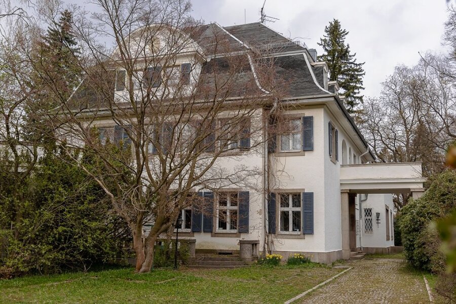Reichenbacher Landhaus-Villa künftig ein Domizil für betuchte Senioren? - Die leerstehende Villa stand schon einmal zum Verkauf.