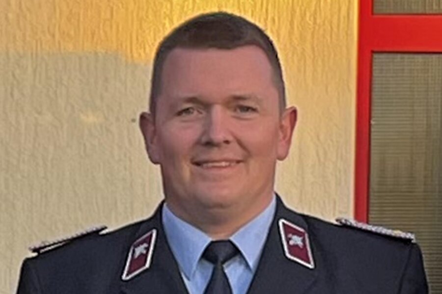 Reinsberg kauft neue Feuerwehr-Kleidung - Thomas Schmidt ist der Gemeindewehrleiter von Reinsberg.