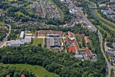 Rektor der Hochschule Zwickau: "Wir liegen bereits überm Durchschnitt" - Auf dem Scheffelberg-Campus werden unter anderem Wirtschaftswissenschaften und Gebärdensprach-Dolmetschen gelehrt. 