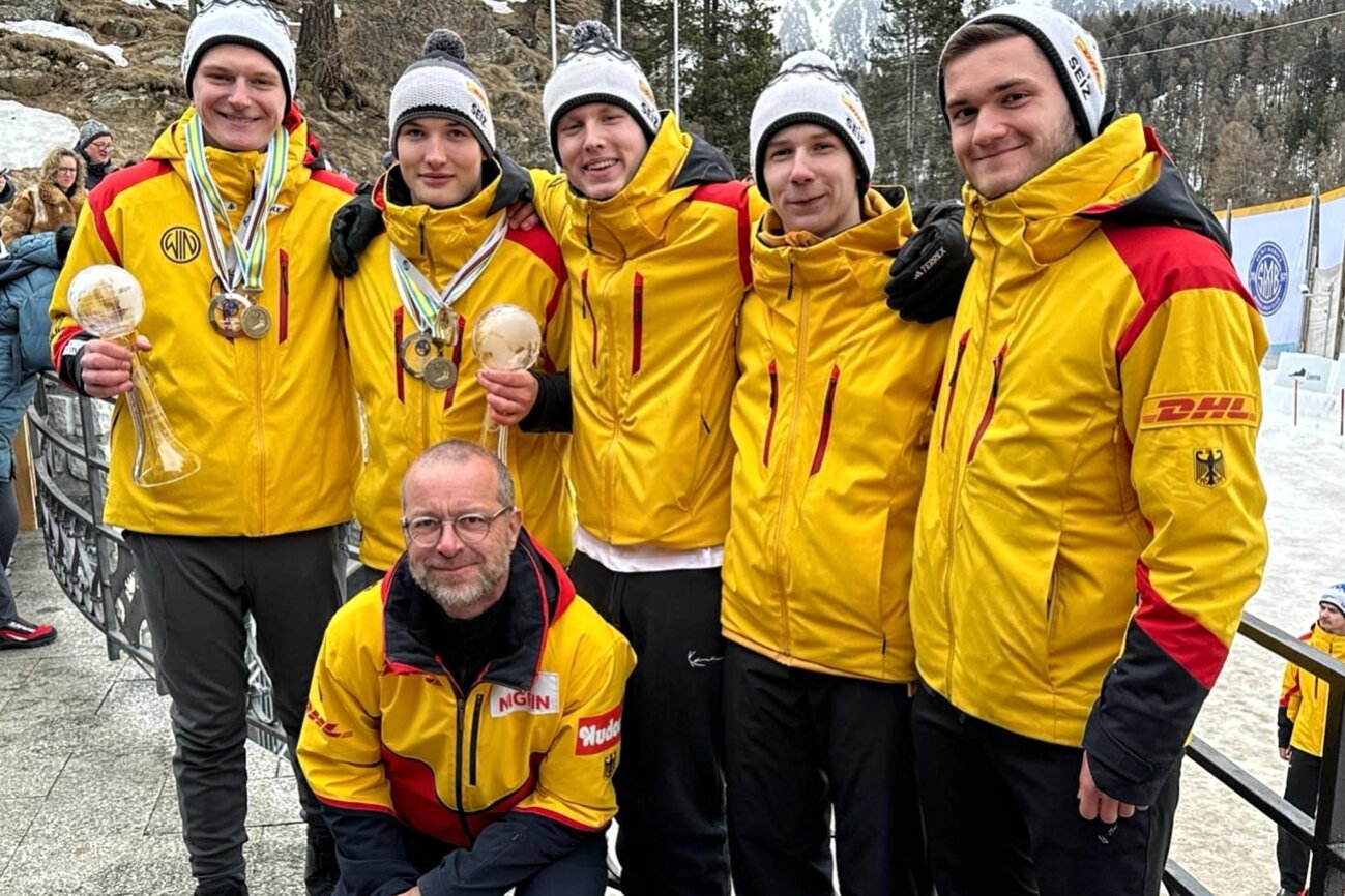Rennrodeln Ein Abschied und eine Premiere bei der Junioren