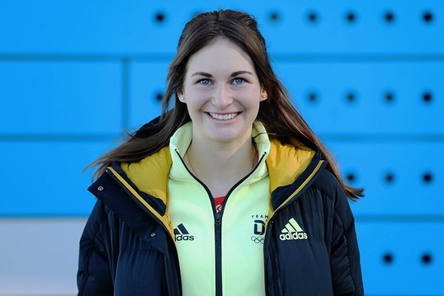 Rennrodlerin Julia Taubitz ist Sachsens Sportlerin des Jahres 2021.