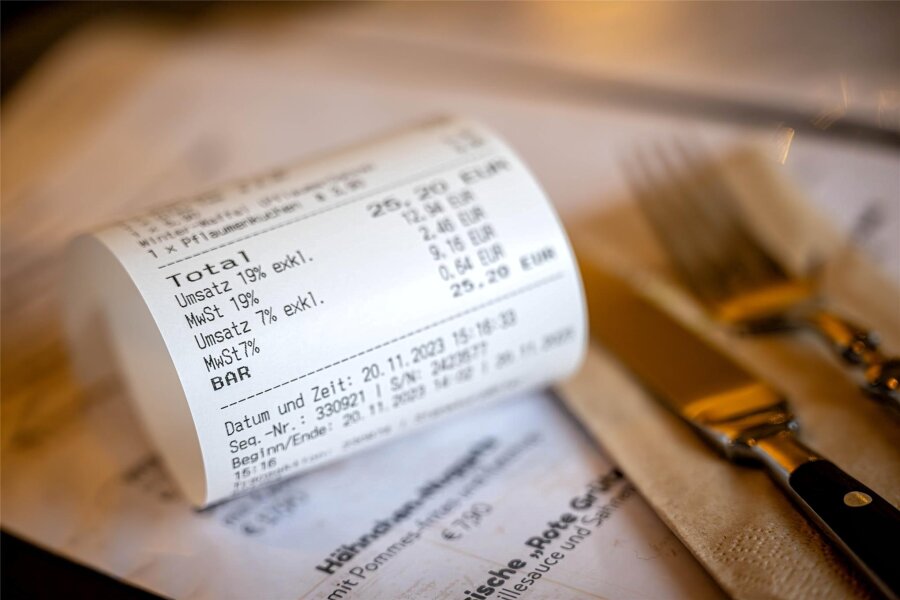 Restaurant, Auto, Pfand: Das ändert sich 2024 - 19 statt sieben Prozent Mehrwertsteuer auf jedes Gericht.