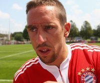 Ribery: "Ich will weg" - Franck Ribery beim Münchner Trainingsauftakt