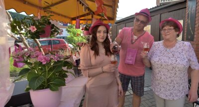 Roséweinfest in Aue feiert Premiere - 