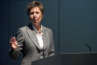  Die Oberbürgermeisterin von Dresden, Helma Orosz (CDU).