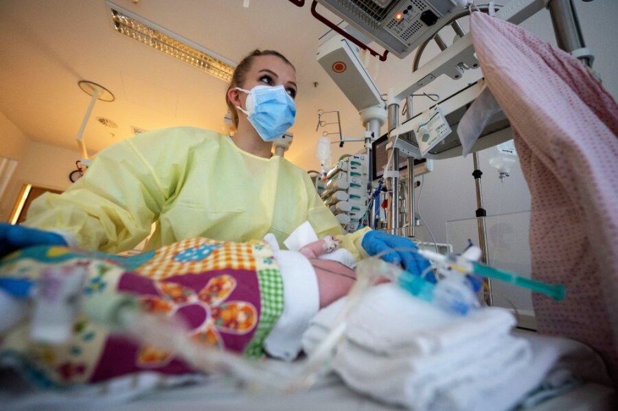 RS-Virus bei Kindern: Intensivbetten in Sachsen werden knapp - 