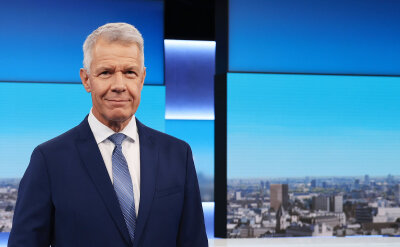 RTL-Anchorman Peter Kloeppel hört auf und geht in die USA - Peter Kloeppel, Fernsehmoderator, im "RTL Aktuell"-Studio. 