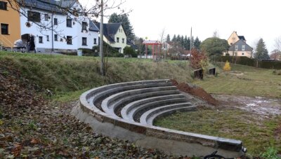 Rund ums Amphitheater soll die Kultur wieder aufleben - Seit zwei Jahren hat das Amphitheater auf dem ehemaligen Sportplatz am Kärrnerweg Pause. 