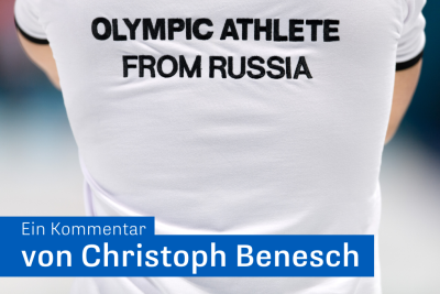 Russische Sportler dürfen 2024 in Paris starten: Warum die Entscheidungsfindung nur eine Farce war - Russische Sportler dürfen bei den Olympischen Spielen 2024 in Paris starten. Christoph Benesch kommentiert die umstrittene IOC-Entscheidung.