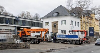 RVE plant Werkstattneubau - Derzeit werden Busse und Lastwagen in der Werkstatt an der Geyersdorfer Straße repariert. 