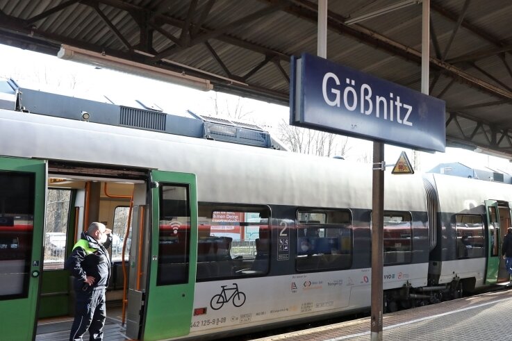 In Gößnitz werden die S-Bahnen der Linie S 5 künftig geteilt, um eine Anbindung nach Glauchau zu schaffen. 