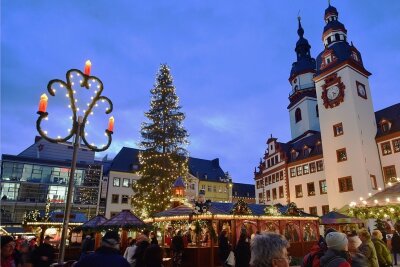 Sachsen hofft in diesem Jahr auf Weihnachtsmärkte - Der Chemnitzer Weihnachtsmarkt im Jahr 2019. Findet er in diesem Jahr wieder statt oder nicht? 