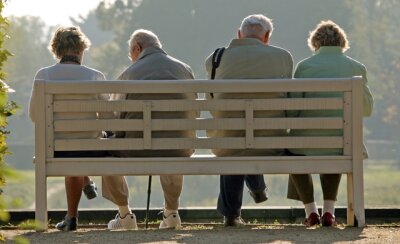 Sachsen in Zahlen: Fast jeder Vierte ist 65 Jahre und älter - Einer von vier Sachsen ist bereits im Rentenalter.