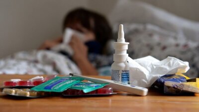 Sachsen mit zweithöchster Zahl an Grippefällen im vergangenen Winter - Sachsen hat eine der schwersten Grippewellen hinter sich.