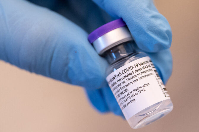 Sachsen weiter Schlusslicht bei Corona-Erstimpfungen - 