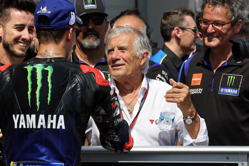 Sachsenring: Giacomo Agostini nach 50 Jahren immer noch Liebling der Herzen - Giacomo Agostini bei einem Überraschungsbesuch im Juni anlässlich der MotoGP.