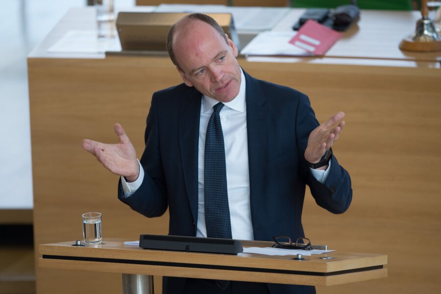Sachsens Finanzminister Haß will keine weitere Amtszeit - Matthias Haß.
