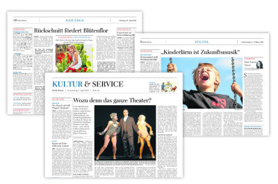 Sachsens größte Zeitung - Ein vielseitiges Spektrum unterschiedlichster Themen und eine qualitativ hochwertige Berichterstattung erwartet Sie täglich in der Freien Presse.