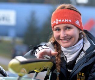 Sachsens Rodler geben Gas - Julia Taubitz vom WSC Erzgebirge Oberwiesenthal steht auf dem Sprung in die deutsche Weltcupmannschaft der Rennrodler.