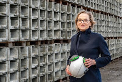 Sachsens Unternehmer des Jahres 2024: Endspurt um „Die Träumende“ - Annegret Haas ist Geschäftsführerin der Railbeton Haas GmbH in Chemnitz.