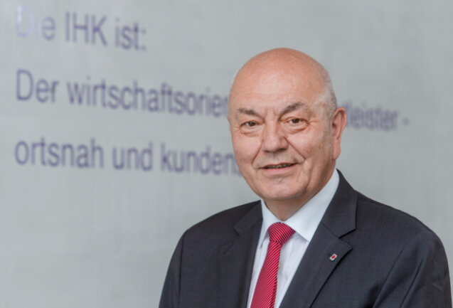 IHK-Präsident Dieter Pfortner