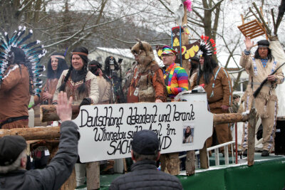 Sächsische Schweiz: Karnevalisten sorgen für Entsetzen - 
