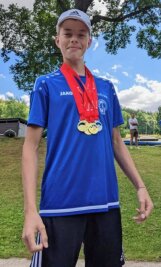 Sächsischer Kanusportverein Mittweida: 14 Jahre altes Talent geht nächsten Schritt - Erkämpfte zuletzt viele Medaillen für den SKSV: Der junge Kanute Nico Müller. 