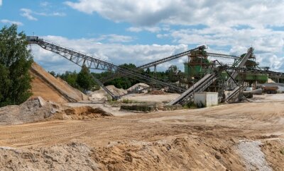 Sand- und Kiesabbau: Lunzenau stimmt gegen Bohrungen - Um das Kieswerk Penig-Elsdorf weiter zu betreiben, sollen neue Lagerstätten erschlossen werden. Dazu sind Bohrungen geplant. 