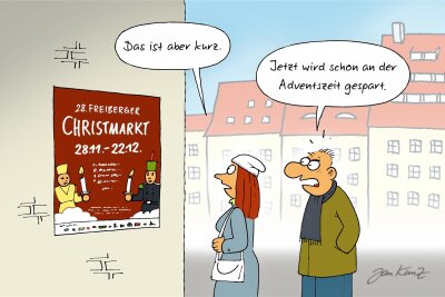 Satire zum Wochenende: Die Ampel-Regierung in Berlin spart sogar an der Adventszeit - Unglaublich: Die Adventszeit dauert dieses Jahr nur bis Weihnachten.