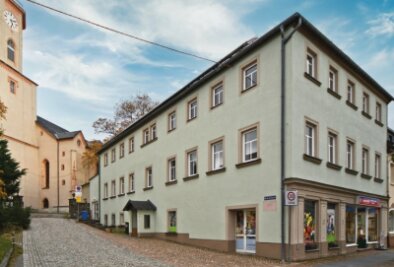Saydaer Altstadthaus kommt unter den Hammer - Das Mehrfamilienhaus Dresdner Straße 31 in Sayda soll am Samstag versteigert werden. 