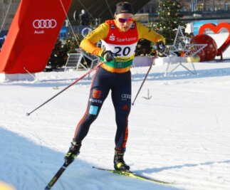 Saydaerin hofft noch auf Peking - Will weiter um ihre Olympiafahrkarte kämpfen: Anne Winkler vom SSV Sayda. Zunächst hofft die Sprintspezialistin, nach einer Erkältung auf einen Start beim Weltcup in Dresden nächstes Wochenende. 