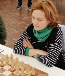 Schachmiezen mit starkem Auftritt - Martina Korenova sammelte am Wochenende in Baden-Baden eineinhalb Punkte für die Schachmiezen ein.