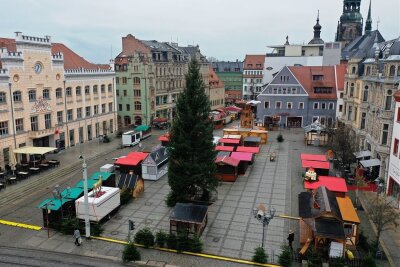 Schildchen für die Bürgerprojekte - Symbolbild: Zwickauer Hauptmarkt