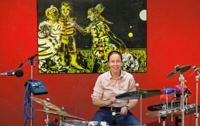 Schlagzeug zu Leipziger Kunst - 
