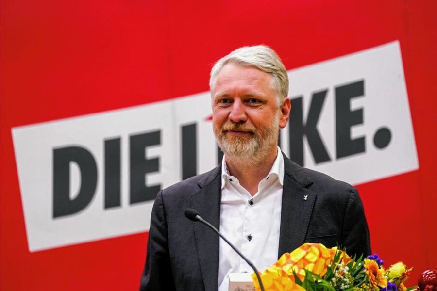 Schließen Sie eine Rückkehr nach Sachsen aus, Herr Scheel? - Legte im Dezember 2021 das Mandat im Berliner Abgeordnetenhaus nieder, nach der Wiederholungswahl aber will er es behalten: Ex-Bausenator Sebastian Scheel (Linke).