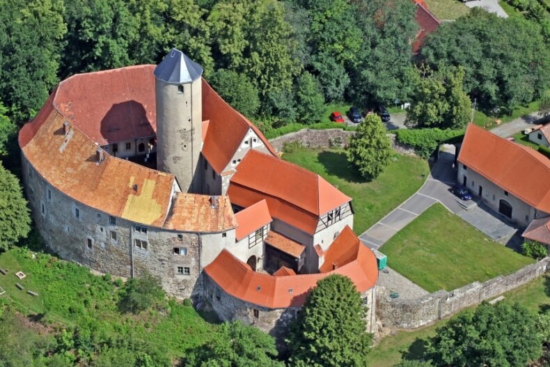 Die Burg Schönfels öffnet zur Nacht der Schlösser für Besucher. Foto: Ralph Köhler/Archiv