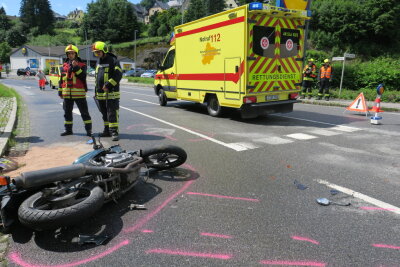 Schneeberg: Biker bei Unfall schwer verletzt - 