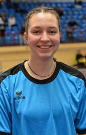 Schnell mal zu Gold gesprungen - Grund zum Strahlen: Anastasia Schnell vom TVL Freiberg ist neue Landesmeisterin im Hochsprung der Frauen. 