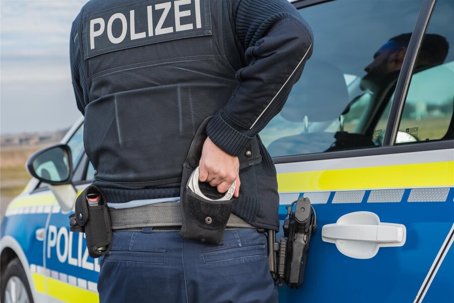 Schon wieder Raubüberfall im Zwickauer Zentrum: Polizei nimmt Verdächtigen fest - Die Polizei hat einen 35-Jährigen festgenommen. Er sitzt inzwischen im Gefängnis.