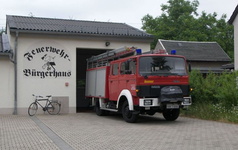 Löschgruppenfahrzeug der FFW Irbersdorf: Es wurde 1994 in Dienst gestellt, kam 2020 aber nicht durch den Tüv und ist stillgelegt. 