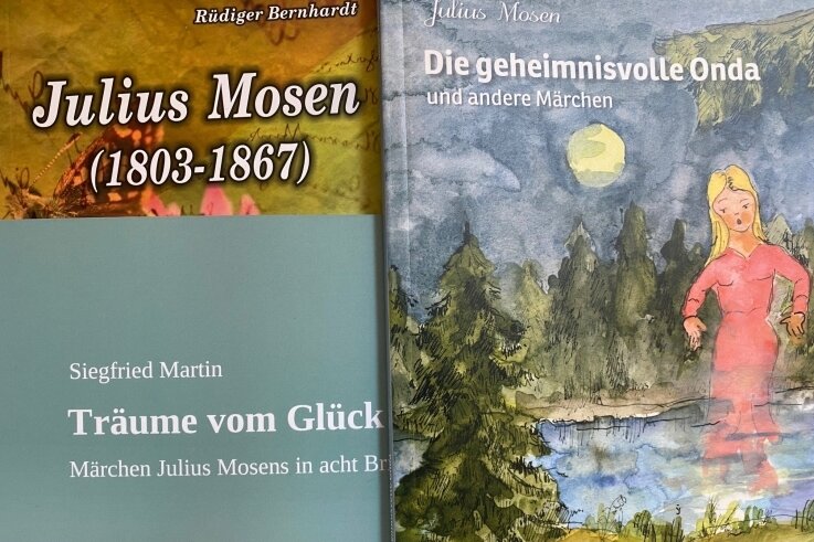 Schüler im Vogtland sollen Mosens Märchen lesen - Veröffentlichungen der Vogtländischen Literaturgesellschaft zu Julius Mosen und dessen Märchen. 