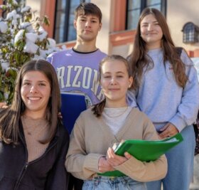 Schüler sind Vogtländer des Jahres 2022 - Das Engagement des Schülerrates der Lengenfelder Lessing-Oberschule wurde mit Platz 1 belohnt.