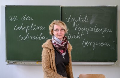 Schulen setzen auf die Lüftungsampel - Annett Hertel - Vorsitzende des Kreiselternrates
