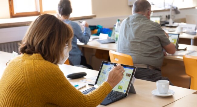 Schulen sind aufs Lernen daheim vorbereitet - Die Fortbildung der Lehrer im digitalen Bereich in den vergangenen Monaten ist ein wichtiger Baustein für ein effektives Homeschooling. 