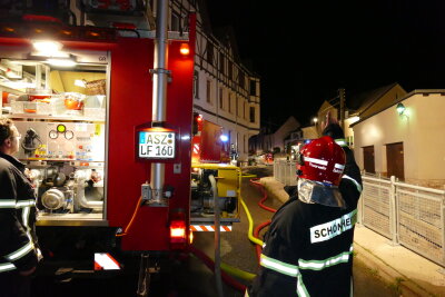 Schuppen in Eibenstock brennt ab - 